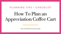 How to plan a Coffee Cart