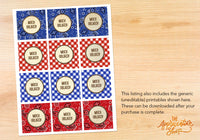 Western Party Circles + "Much Obliged" Gift Tags - The Appreciation Shop