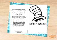 "Hats Off" Coloring Sheet - The Appreciation Shop