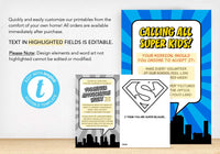 "I Think You Are Super!" Volunteer Appreciation Coloring Sheet and Posters - The Appreciation Shop