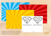 "I Think You Are Super!" Volunteer Appreciation Coloring Sheet and Posters - The Appreciation Shop