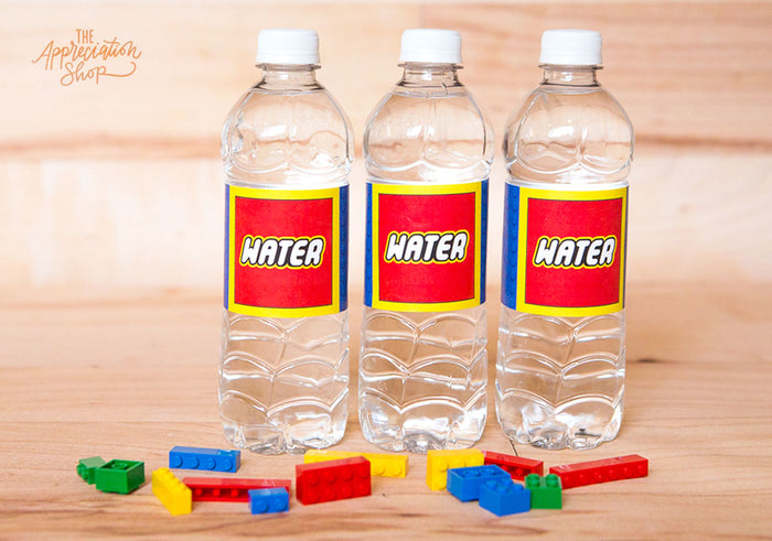 Water Bottle Labels - The Appreciation Shop