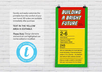 "Building a Bright Future" Poster - The Appreciation Shop