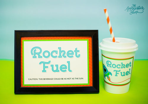 "Rocket Fuel" Coffee Bar + Breakfast Invitation - The Appreciation Shop