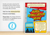 Nurse Appreciation Week Flyer - The Appreciation Shop