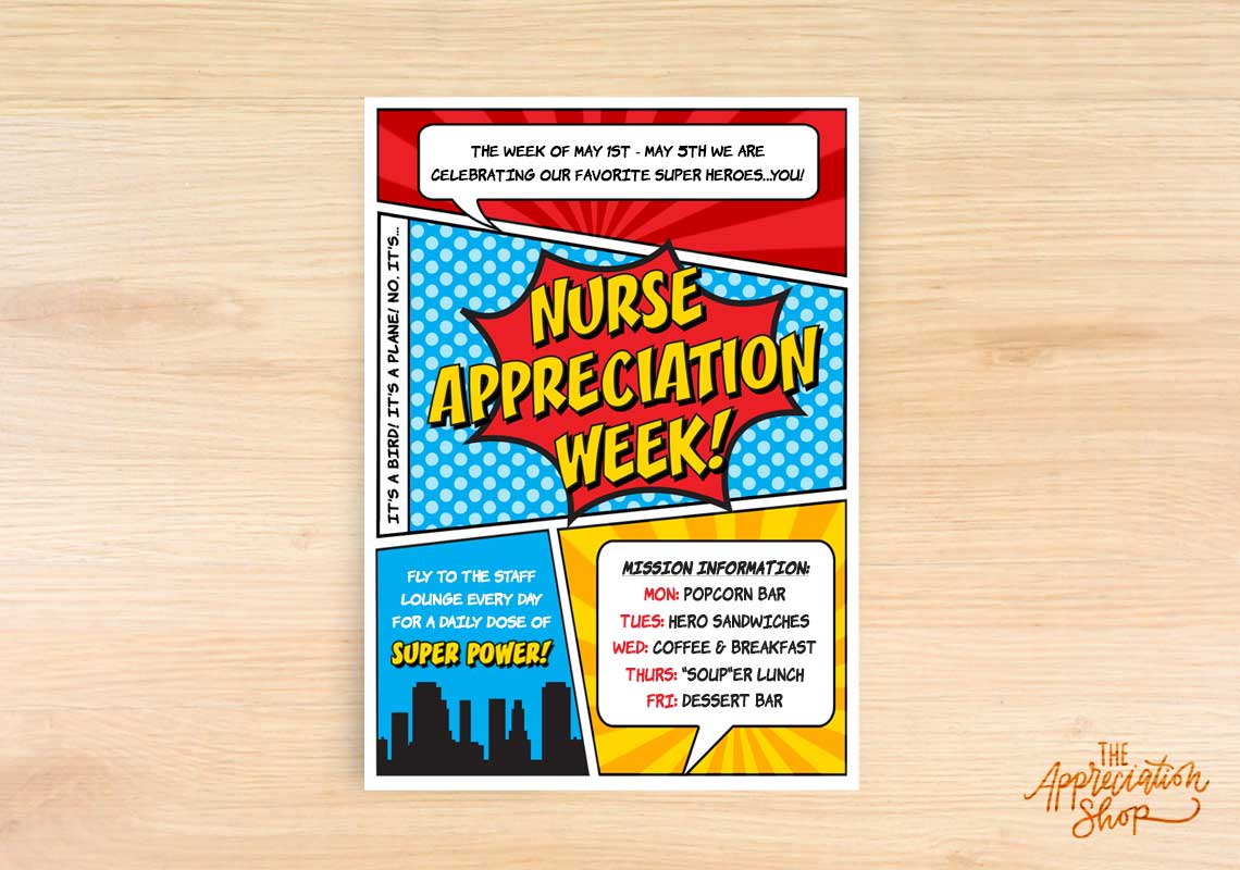Nurse Appreciation Week Invitation - The Appreciation Shop