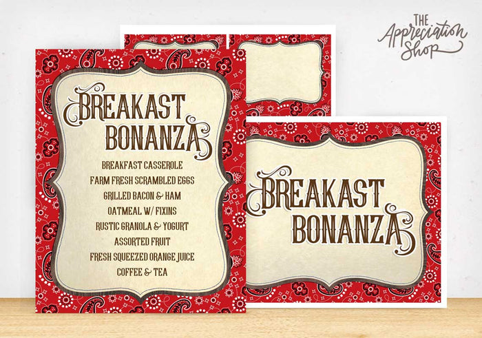 Breakfast Bonanza Printables - The Appreciation Shop